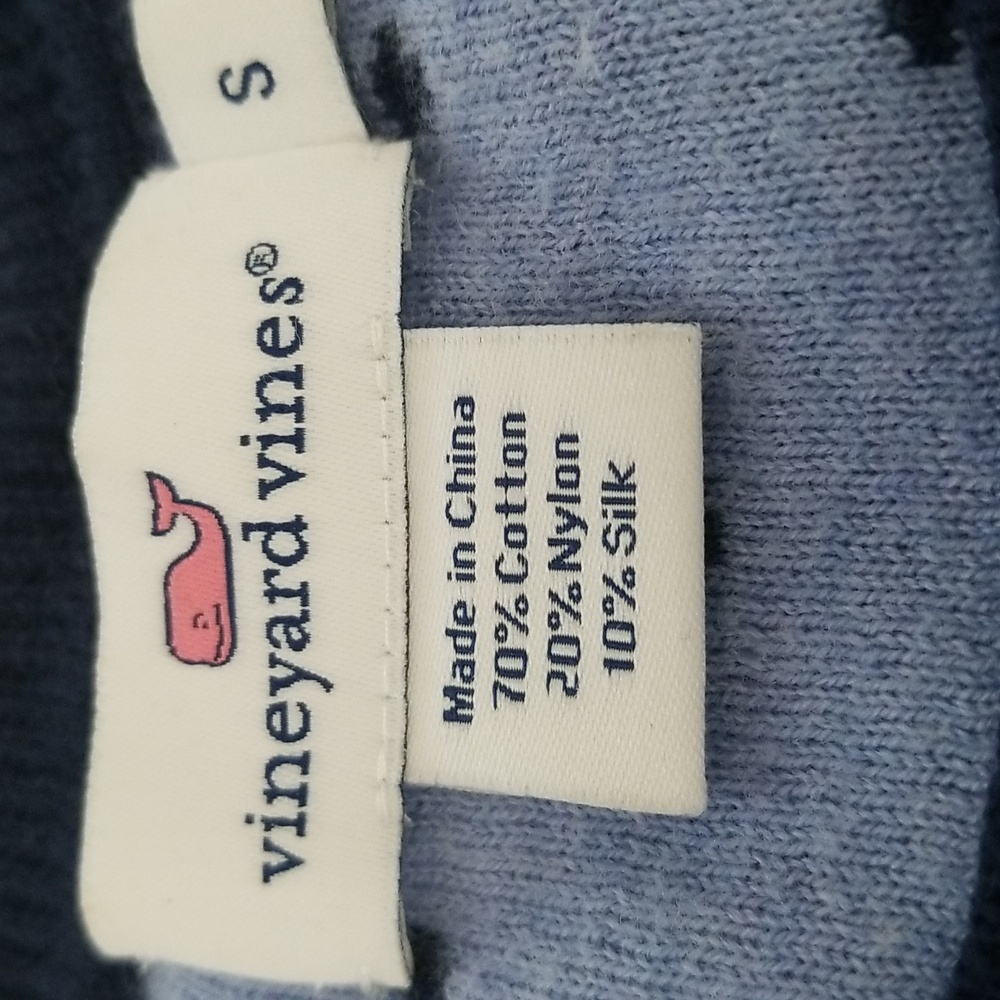 Vineyard Vines Navy Blue Crewneck Sweater - Picture 6 of 7